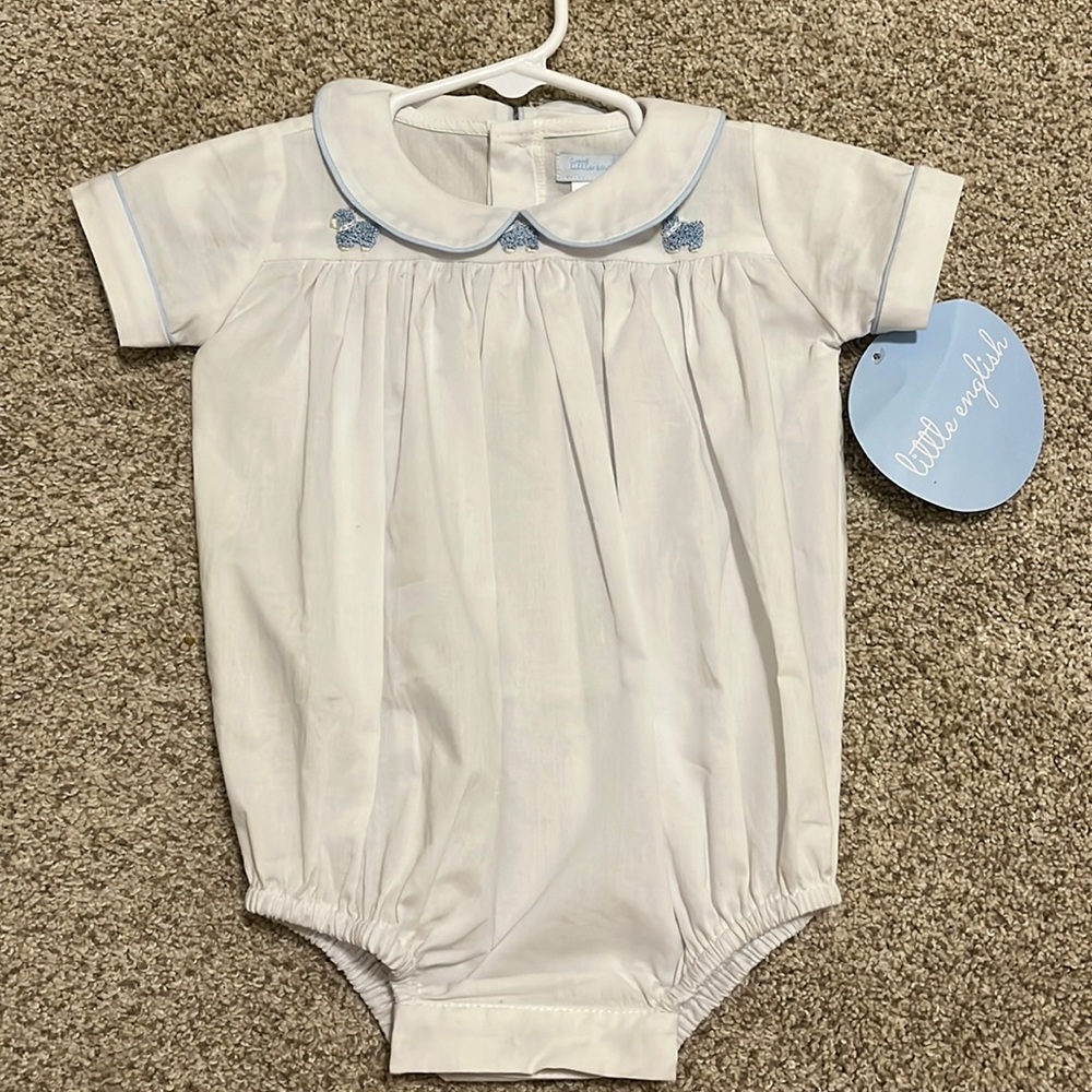 Little English boy bubble